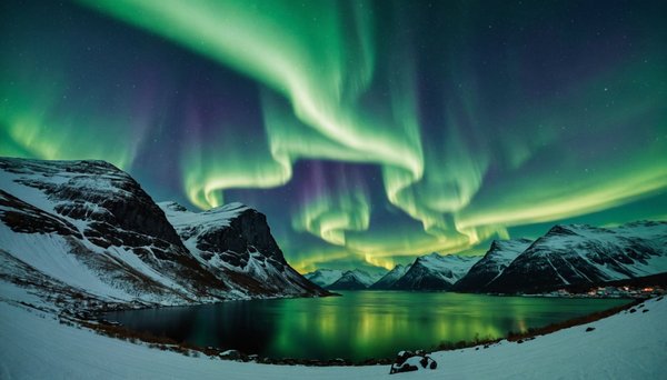 Les top endroits pour voir les aurores boréales en norvège en février