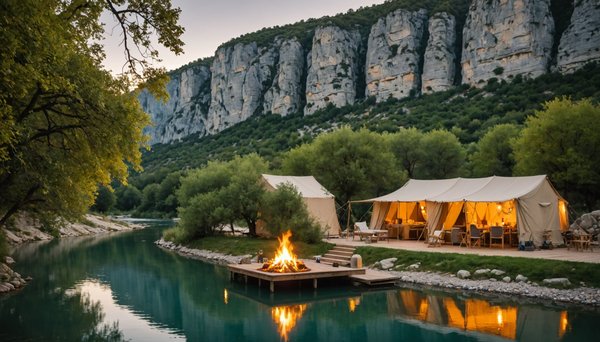 Échappez-vous au camping 4 étoiles en ardèche et vivez l'aventure !